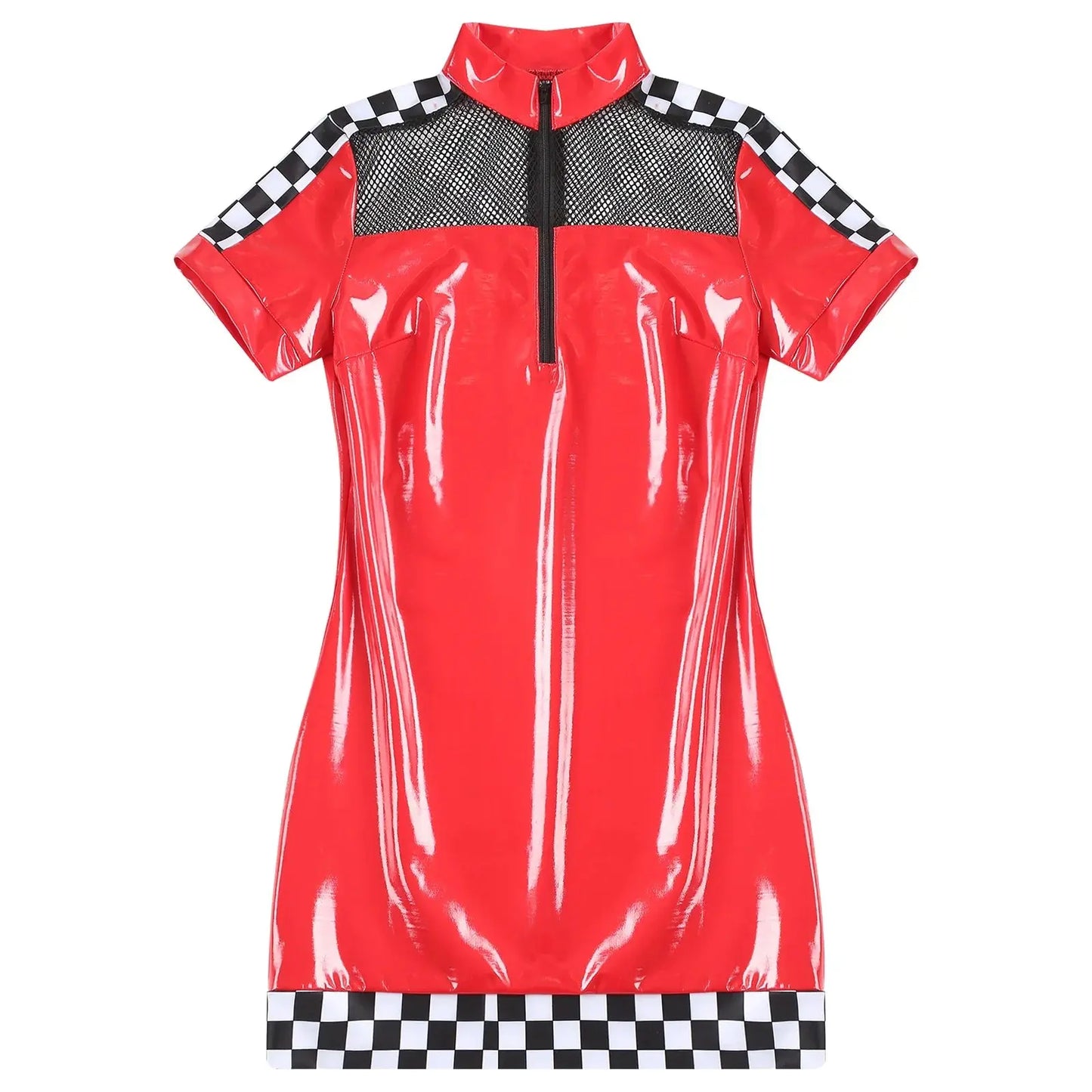 Latex Racer Driver Dress Lacy0301 Other
