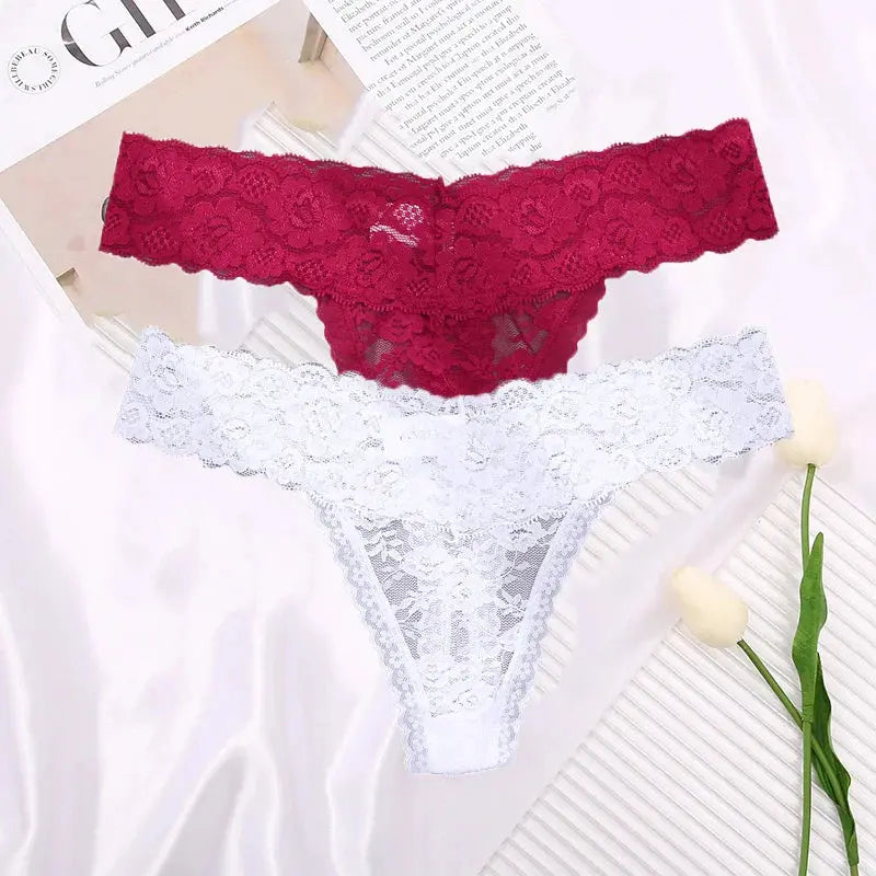 Said His last Goodbye G-String LacyNighty Panties