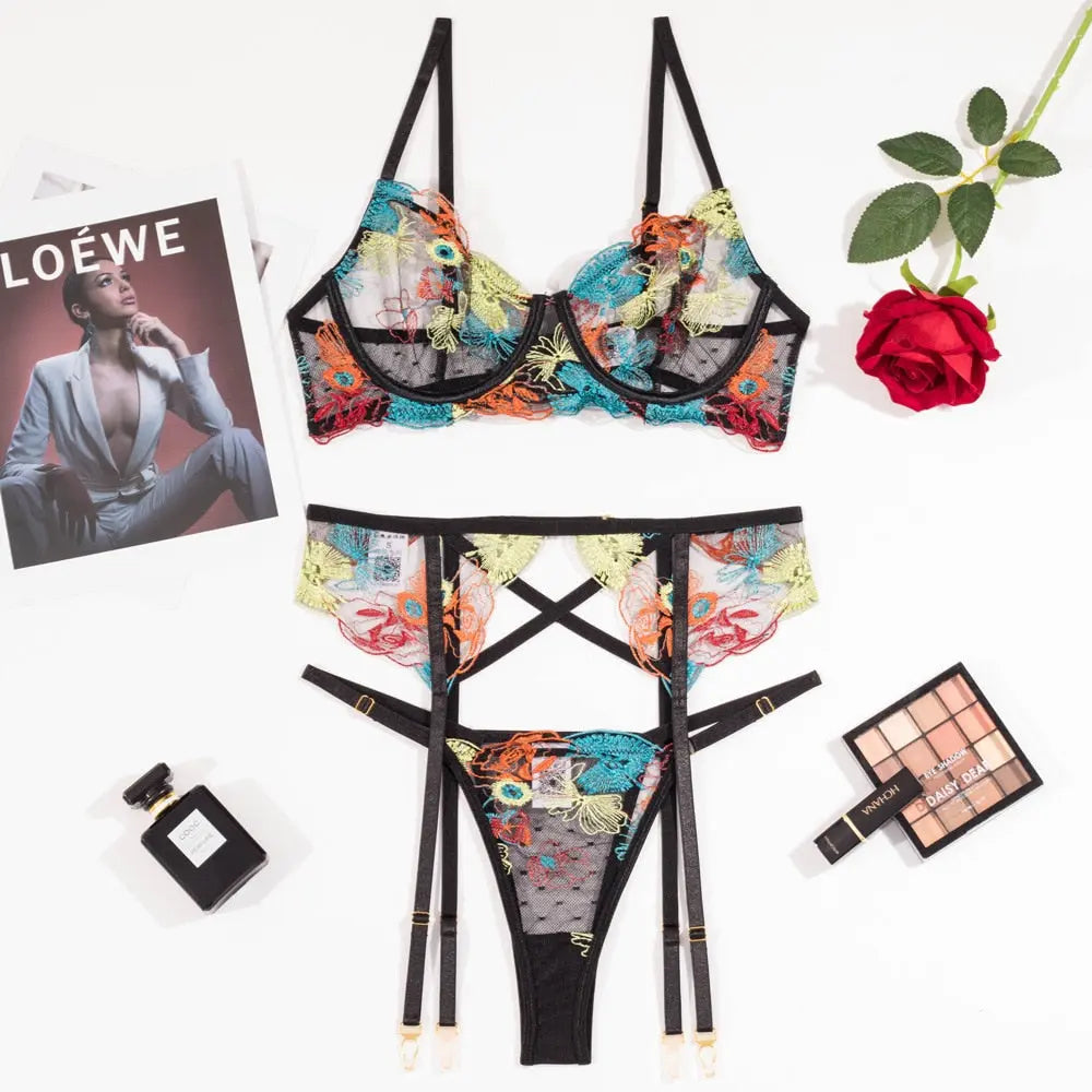 Sparkling With Inner Beauty Lingerie LacyNighty Lingerie & Intimates