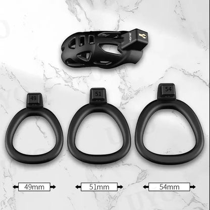 Male Chastity Cage Sex Toys Discreet Sissy Femboy Chastity Cock Cage Device Penis Rings Male With 3 Size chastity cage Lacy