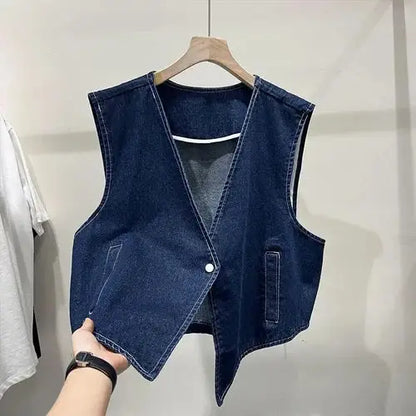 Denim Vest Lacy0301 Other