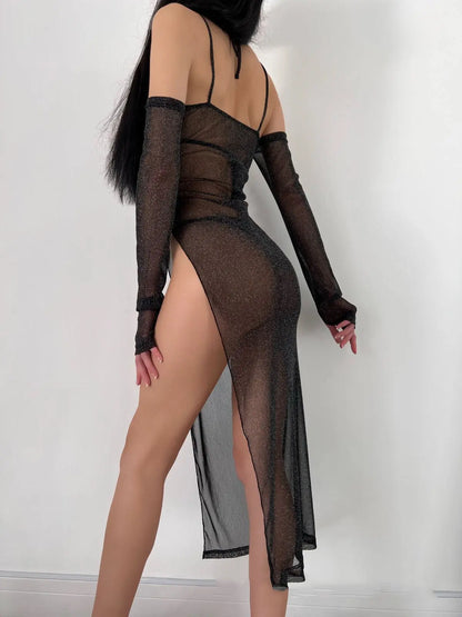 Sheer Elegance Cover-Up Dress Lavah Intimates