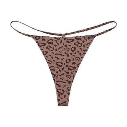 Seamless Leopard G-String Lavah Intimates