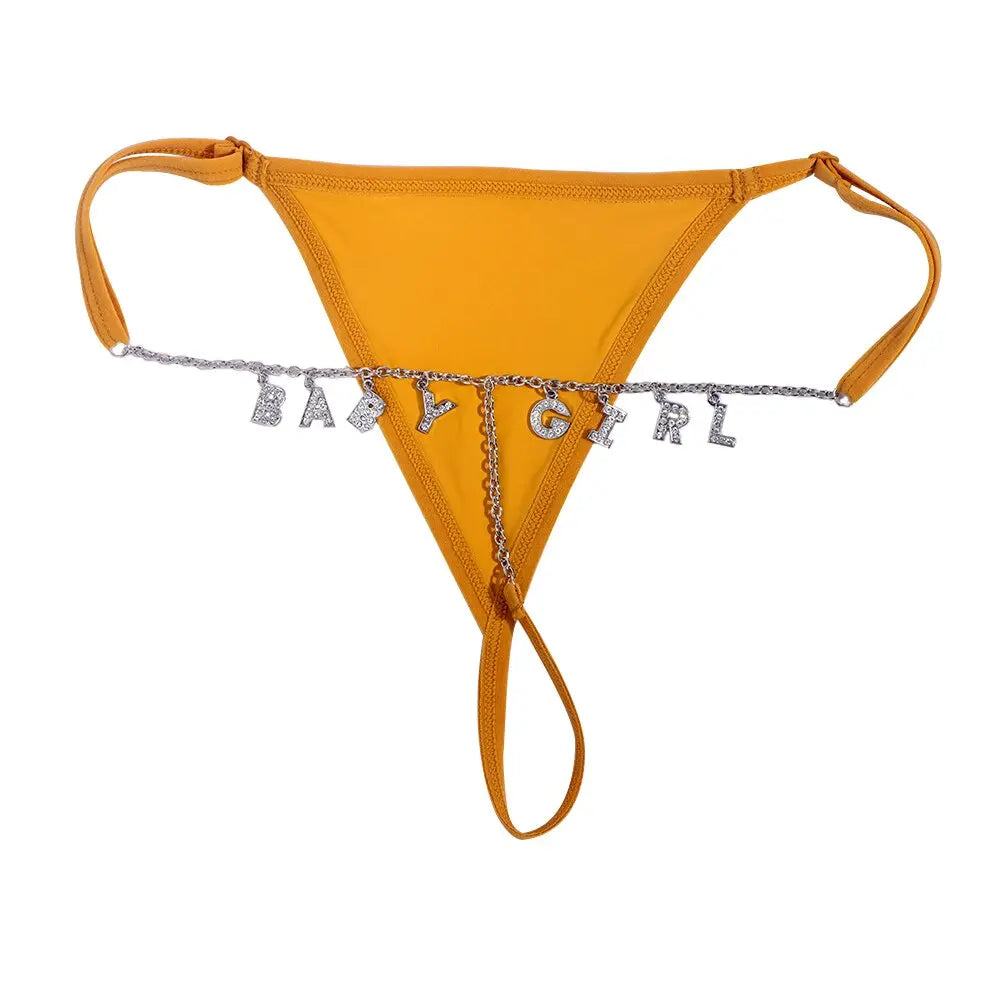 LacyNighty™ Naughty Whispers Lace Thong CARAQUET g-string