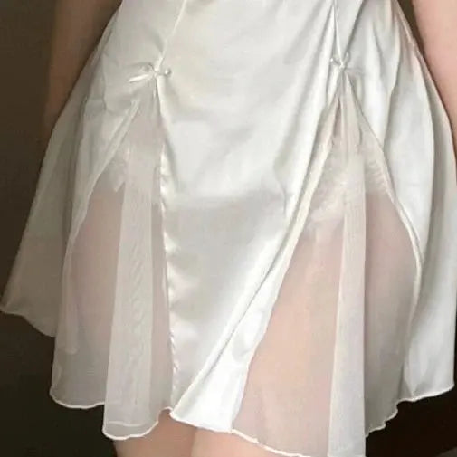 Make You Feel Warm Nightdress LacyNighty0212 Sleeping Wear