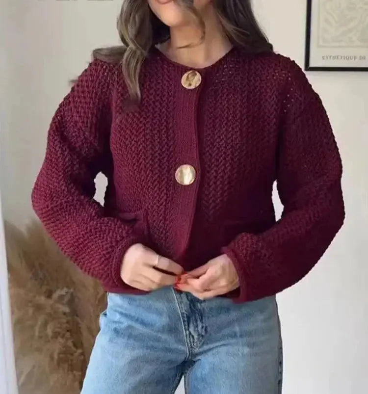 Knitted Cardigan Lacy