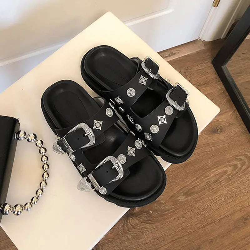 Punk Rock Sandals Lacy0301 Home