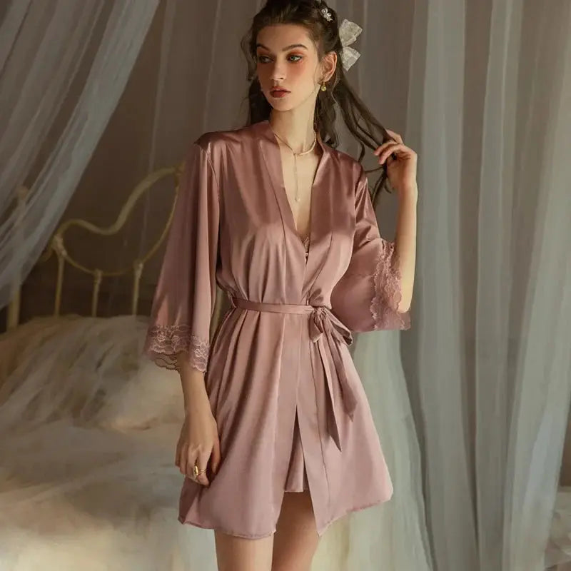 Heart of Glass Nightdress LacyNighty Sleeping Wear