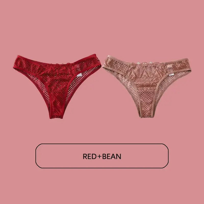 Reach Your Heart Panties Set LacyNighty Panties