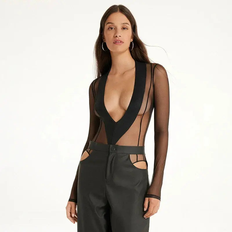 Arc Longsleeve Bodysuit Lavah Intimates