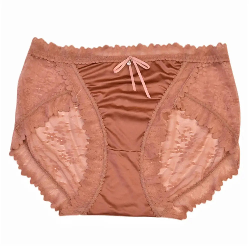 See My Perspective Crotchless Briefs LacyNighty Panties