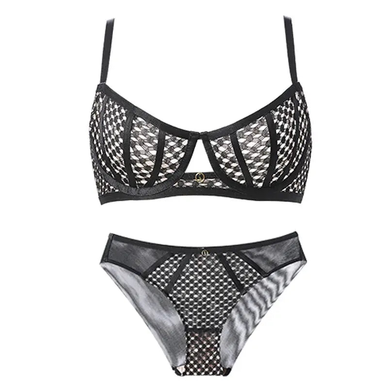 Wrong Way To Cross Bra Set LacyNighty Lingerie & Intimates