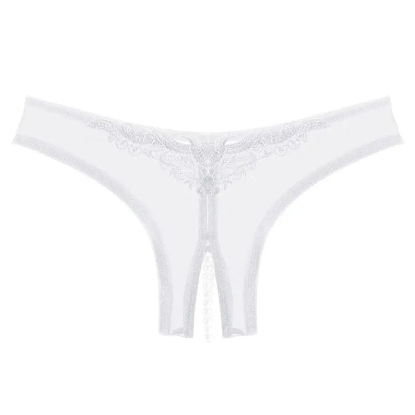 Pearl Mesh Crotchless Panty LAVAH INTIMATES