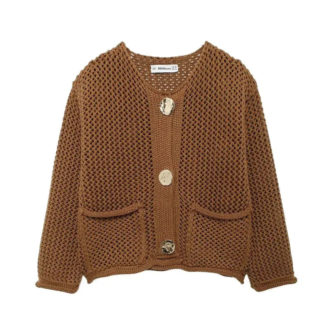 Knitted Cardigan Lacy