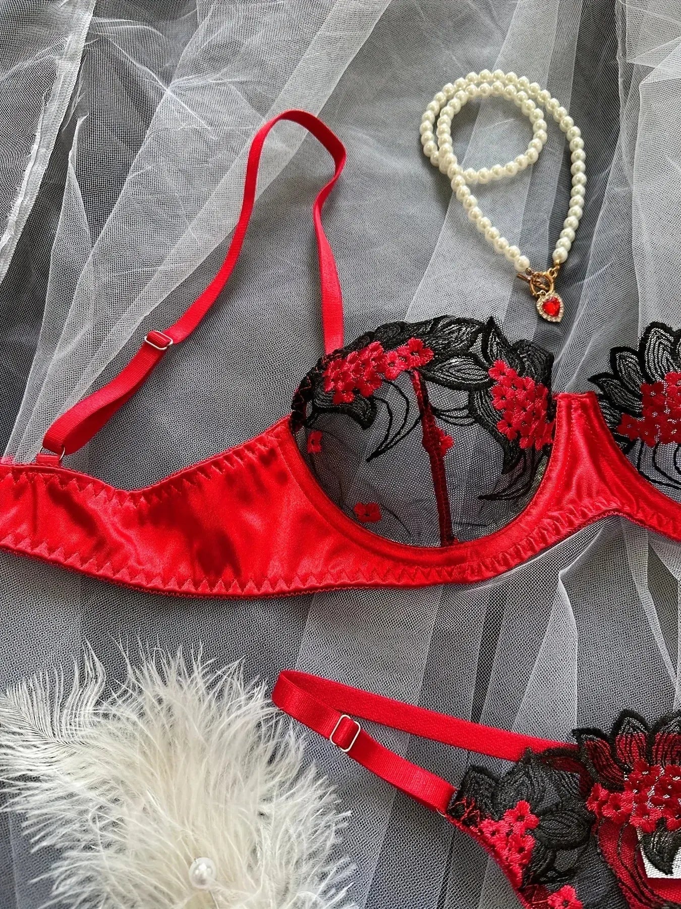 Born To Be Wild Bra Set LacyNighty Lingerie & Intimates