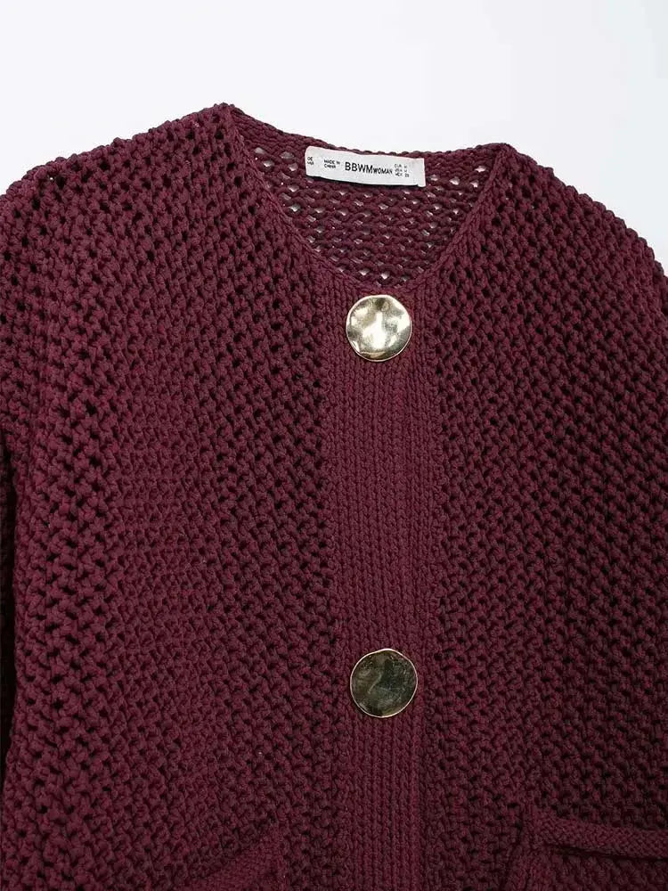 Knitted Cardigan Lacy