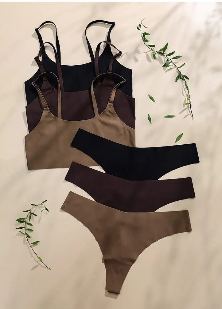 Seamless Micro Underwear Set Lavah Intimates Lingerie set