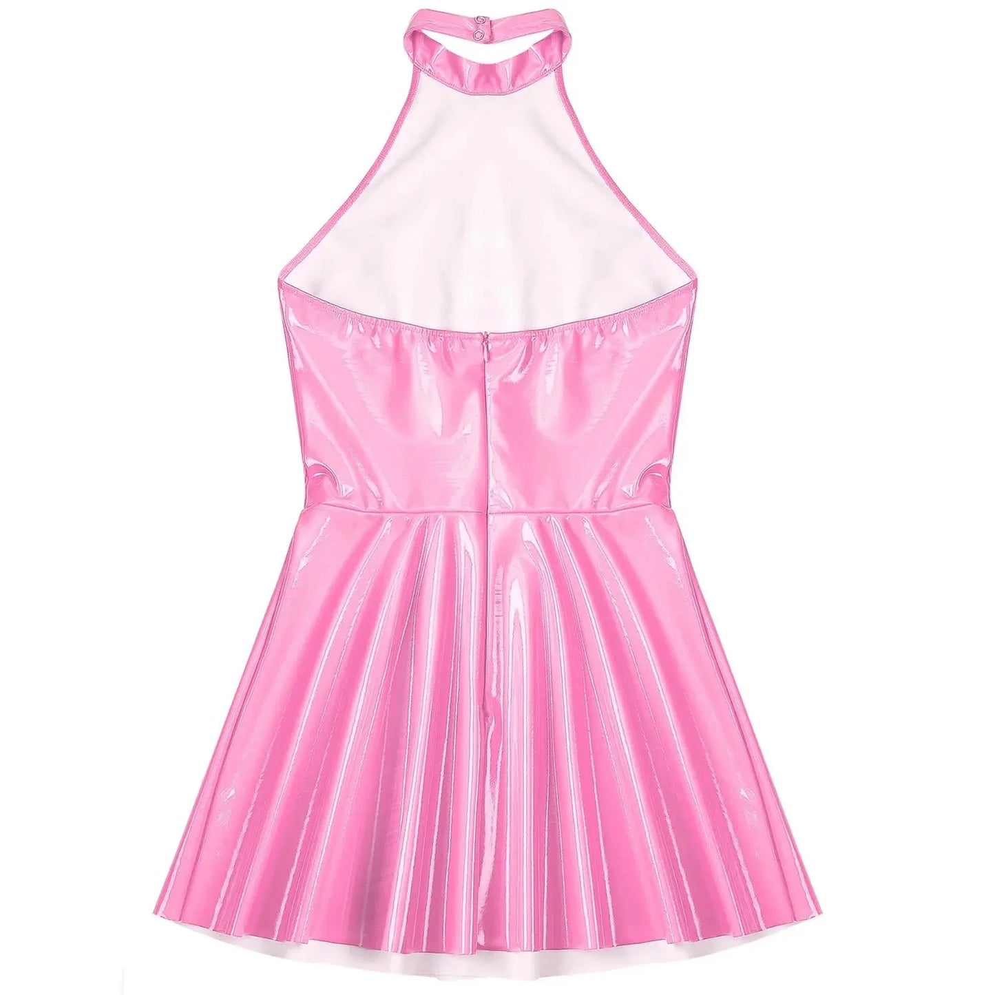 Wetlook Leather Dress Lacy0301 Other