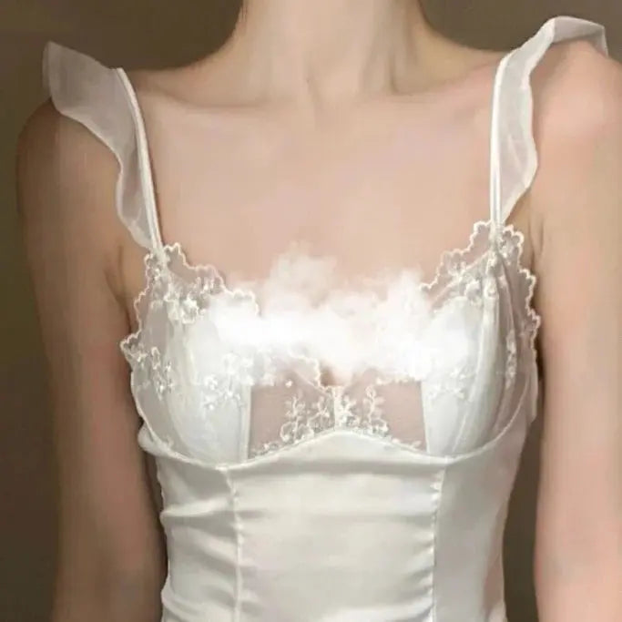 Love On The Line Nightdress LacyNighty0212 Sleeping Wear