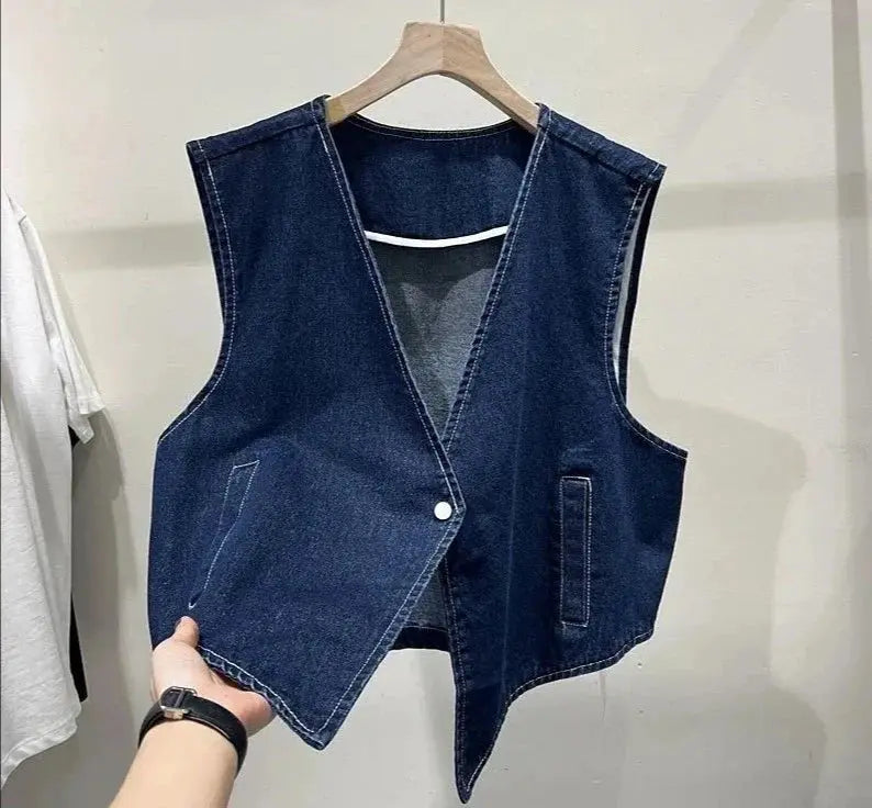 Denim Vest Lacy0301 Other