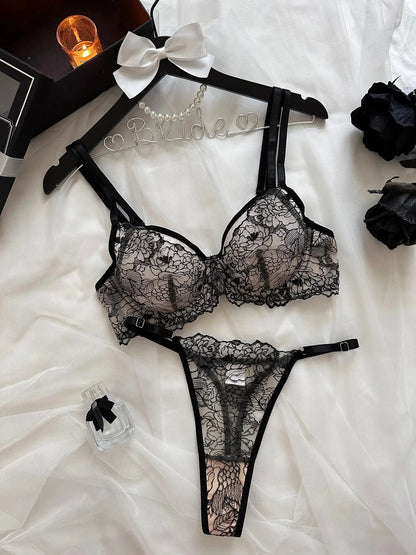 Quiet Riot Bra Set LacyNighty Lingerie & Intimates