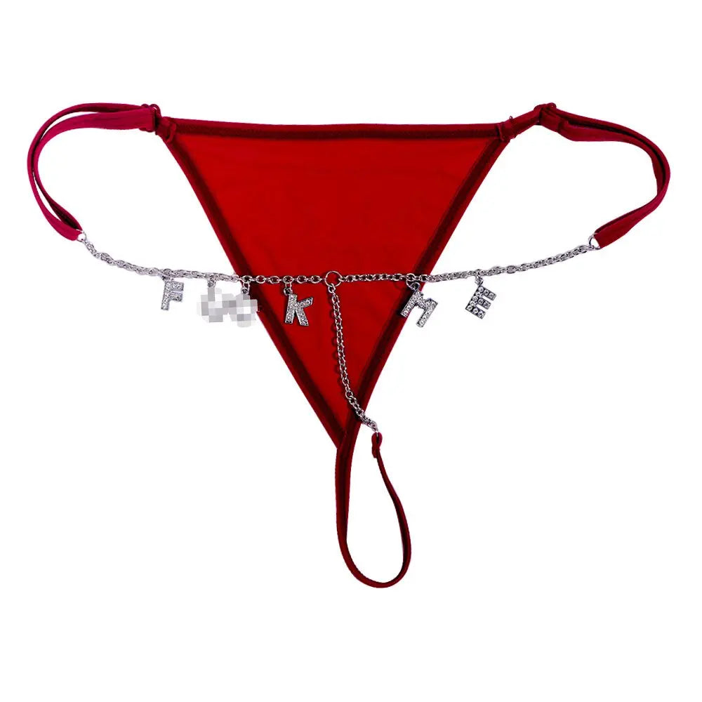 LacyNighty™ Naughty Whispers Lace Thong CARAQUET g-string