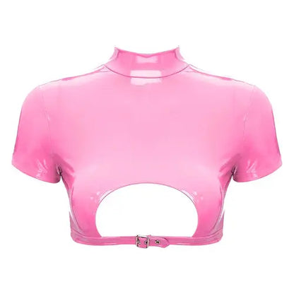 Leather Crop Top Lacy0301 Other