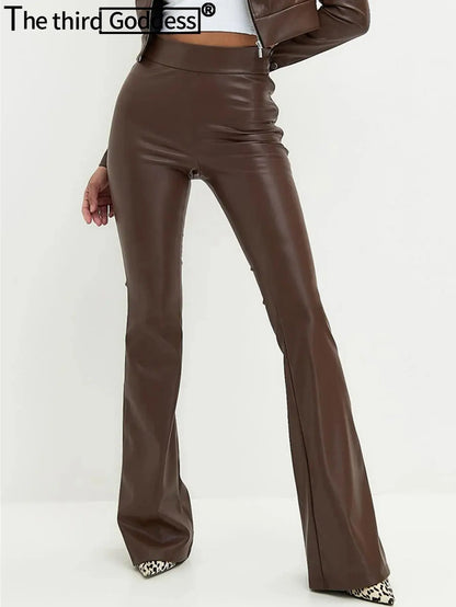 High Waist Leather Pants Lacy0301 Other