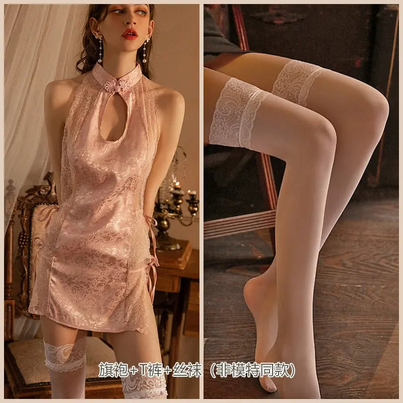 Special Place Nightdress LacyNighty Sleeping Wear