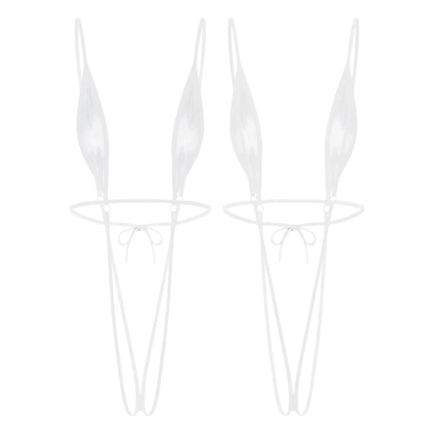 Heart Goes Numb Crotchless Lingerie LacyNighty Lingerie & Intimates