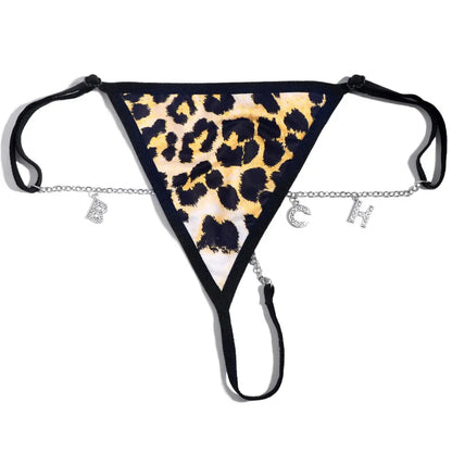 LacyNighty™ Naughty Whispers Lace Thong CARAQUET g-string