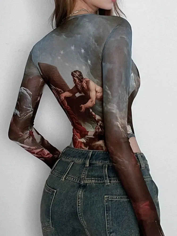 Heavens Long Sleeve Bodysuit Lavah Intimates