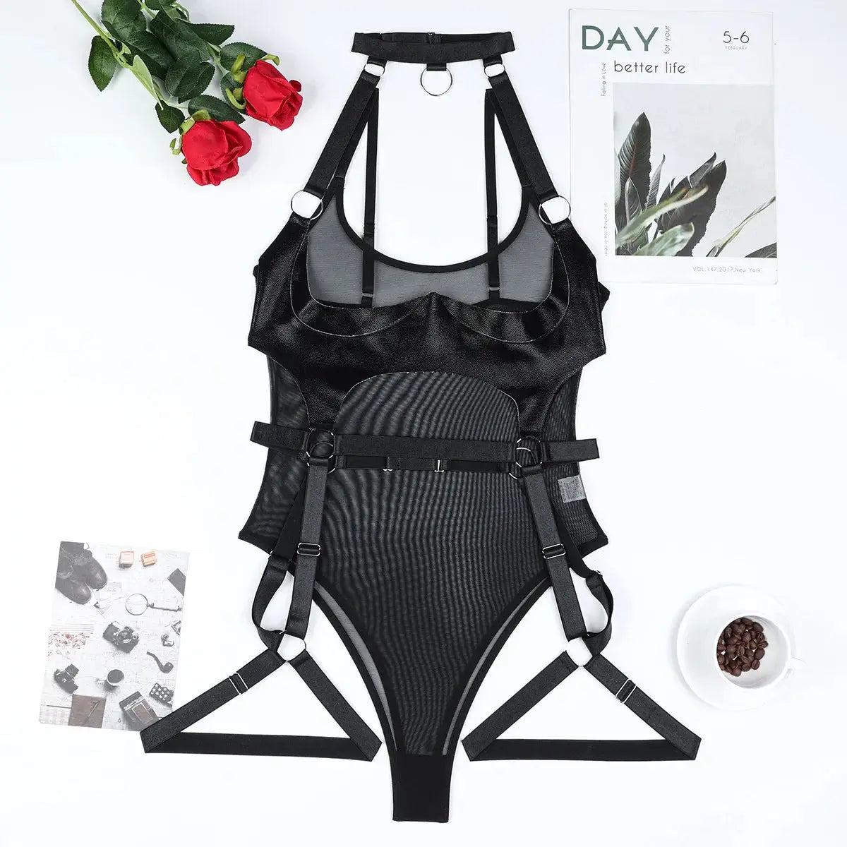 Heatwave Kiss Teddies LacyNighty0212 Lingerie & Intimates