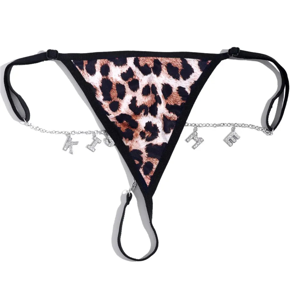 LacyNighty™ Naughty Whispers Lace Thong CARAQUET g-string