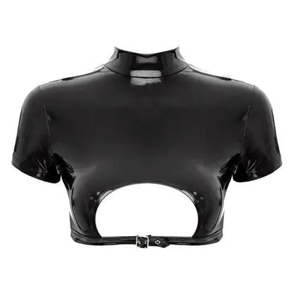 Leather Crop Top Lacy0301 Other