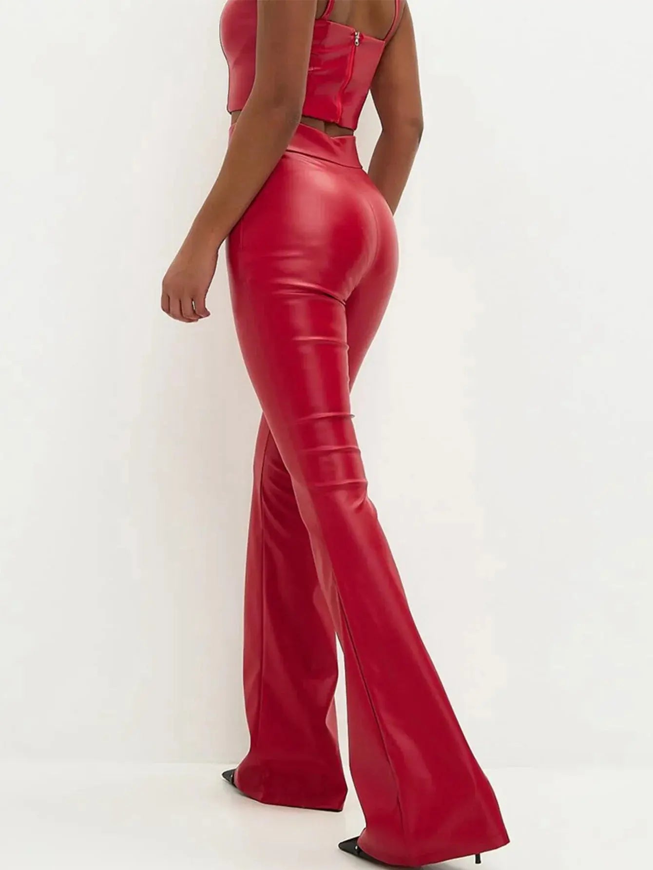 High Waist Leather Pants Lacy0301 Other