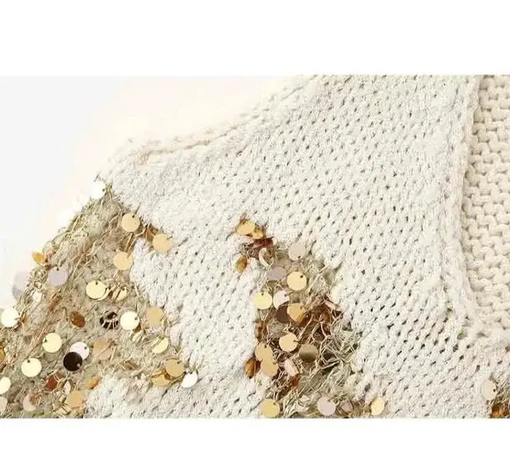 Summer Knitted Top Lacy0301 Other