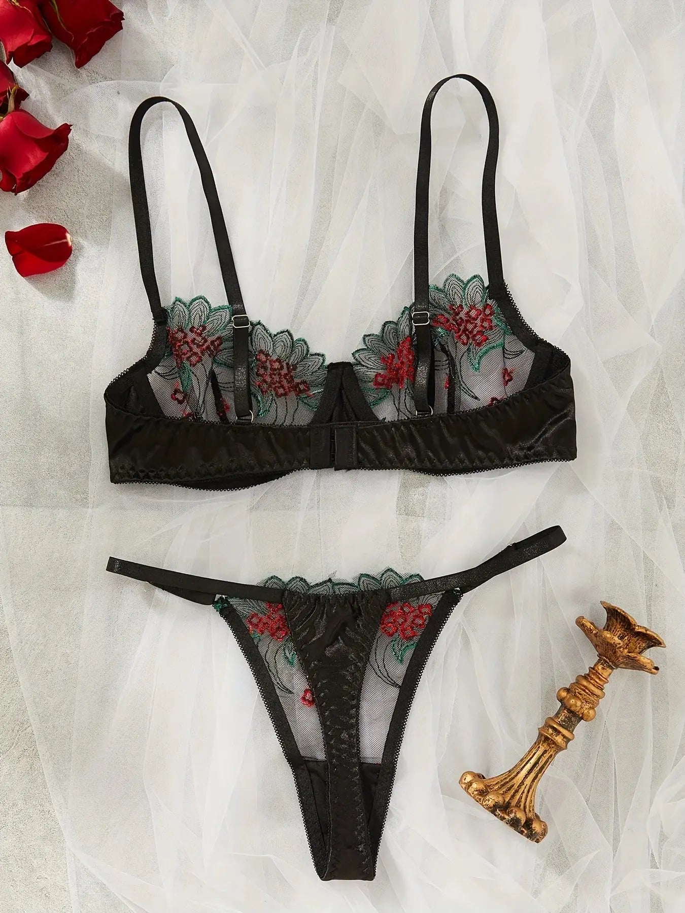 Born To Be Wild Bra Set LacyNighty Lingerie & Intimates