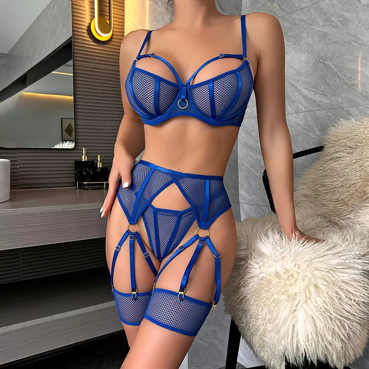 Alexia 5-Piece Set Lavah Intimates Lingerie set