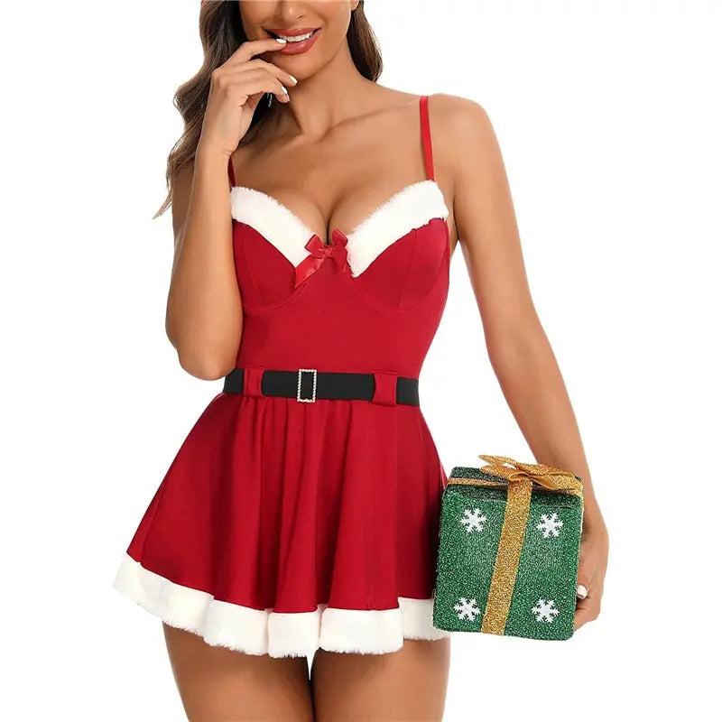 Nice List Mini Dress Lavah Intimates