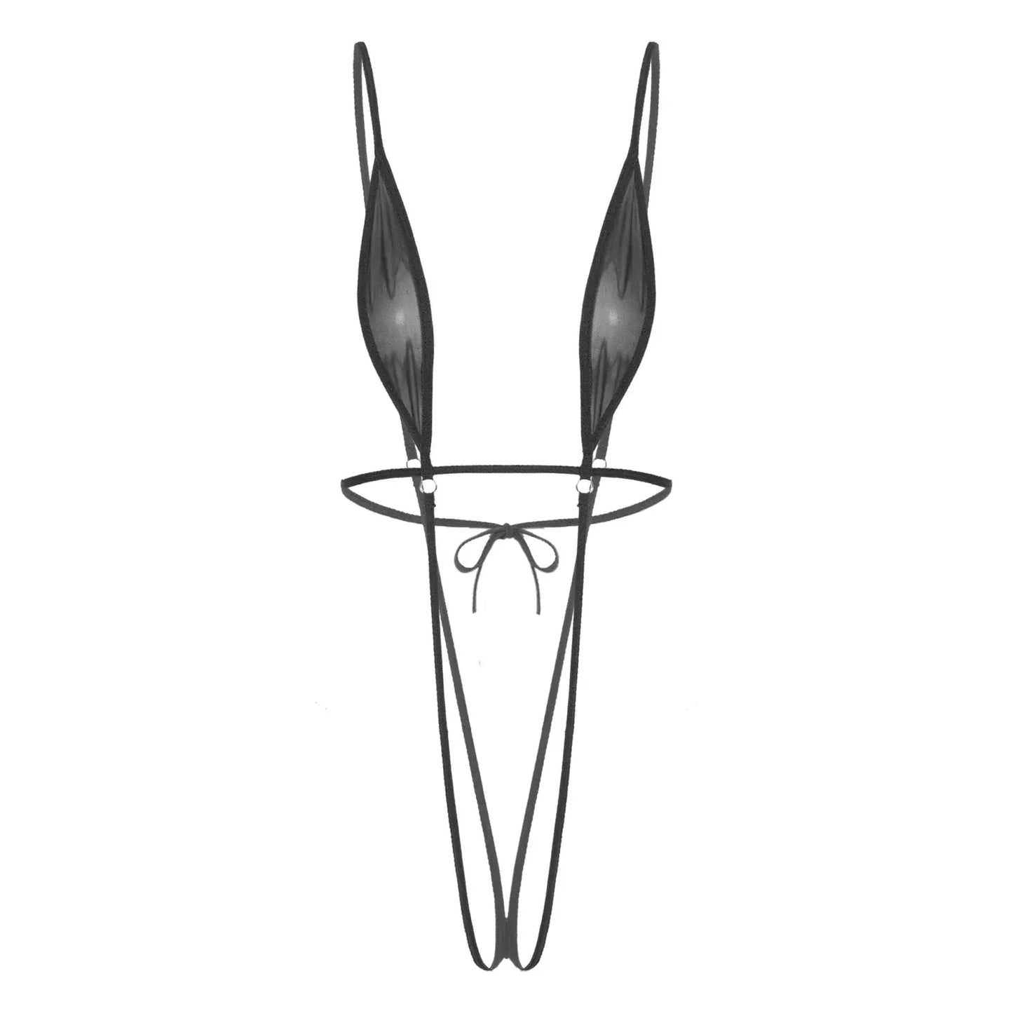 Heart Goes Numb Crotchless Lingerie LacyNighty Lingerie & Intimates