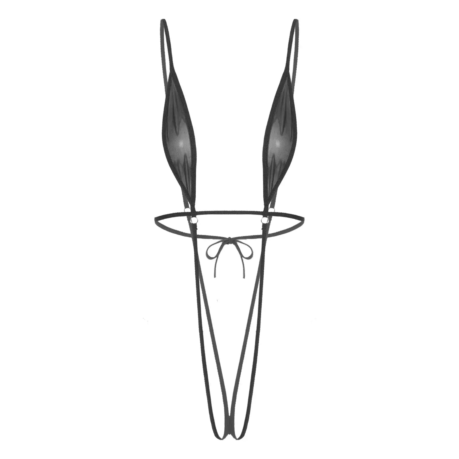 Heart Goes Numb Crotchless Lingerie LacyNighty Lingerie & Intimates