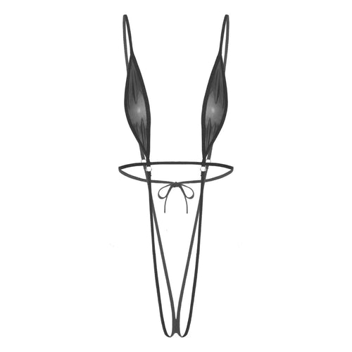 Heart Goes Numb Crotchless Lingerie LacyNighty Lingerie & Intimates