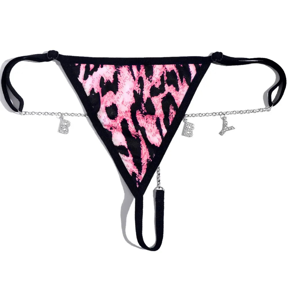 LacyNighty™ Naughty Whispers Lace Thong CARAQUET g-string