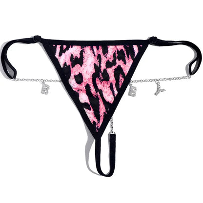 LacyNighty™ Naughty Whispers Lace Thong CARAQUET g-string
