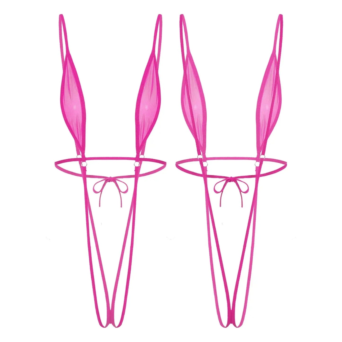 Heart Goes Numb Crotchless Lingerie LacyNighty Lingerie & Intimates