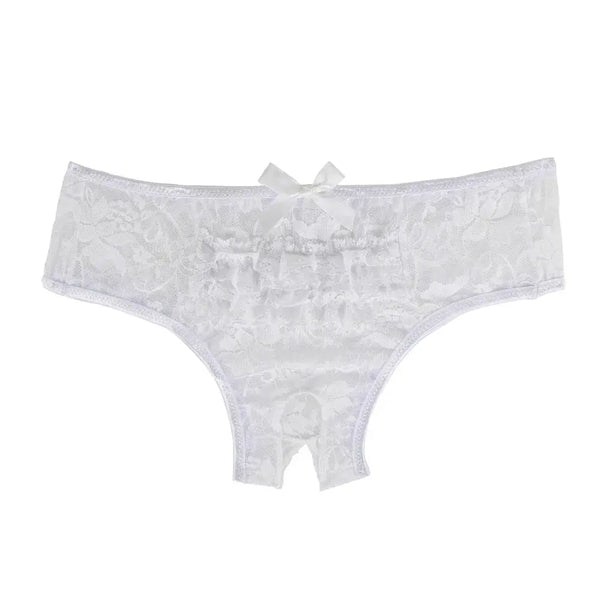 Feels The Moment Crotchless Panties LacyNighty Panties