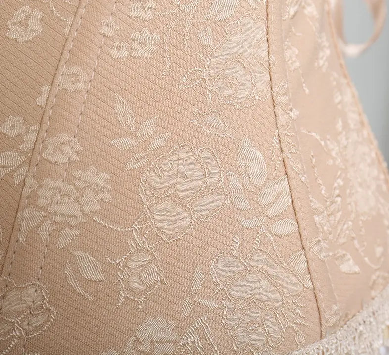 LacyNighty™ Model CT404 LORETTA LACE LINGERIE OVERBUST CORSET