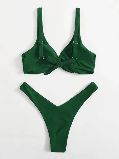 The Bikini - Dark Green Lavah Intimates bikini