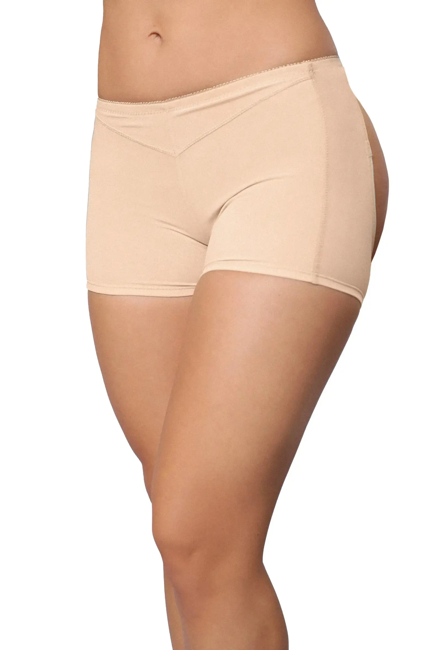Butt Lifter Boy Short - Beige Lavah Intimates